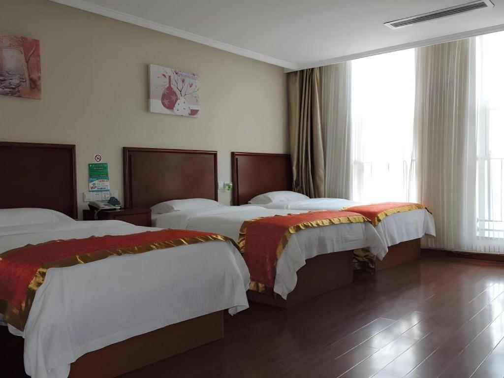 Greentree Inn Linyi Feixian Jianshe Road Express Hotel מראה חיצוני תמונה
